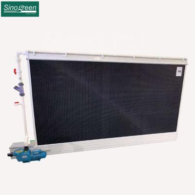 China Farms SinoGreen Chicken House Plastic Evaporative Color Protection Cooling Wall for sale