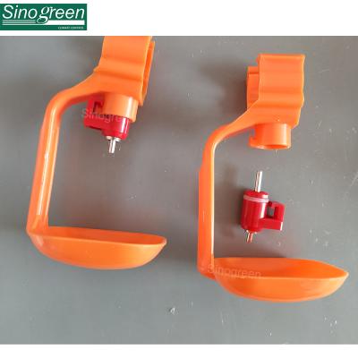 China Sinogreen System Full Automatic Quail Feeder Nipples Drinking System For Chicken for sale