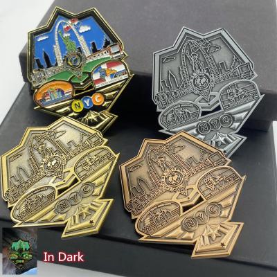 China Soft Enamel Metal Lapel Pins Zinc Alloy Pathfinder Club For Cloth Customized Logo for sale