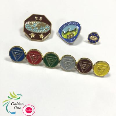 China Movie Vintage Guitar Metal Lapel Pins Sublimation Cancer Breast Cancer Pathfinder Pins Badges for sale