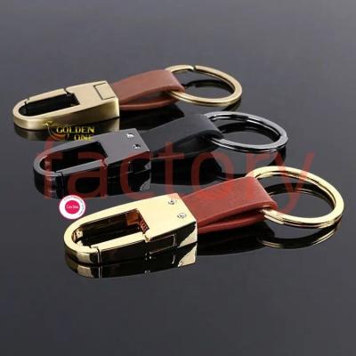 China Vente chaude chaussure hommes veritable vachette premium veritable animal lettres metal porte-cles for sale