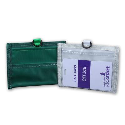 Китай Hot Sale Travel Pouch Family  Holder Nylon Travel Passport ID Card Name Lanyard  RFID Neck Wallet For Business Gift продается