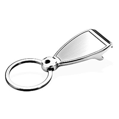 China Logotipo de gravura personalizado de forma especial Texto Fancy Gift Beer Opener Metal Bottle Opener Keychain à venda