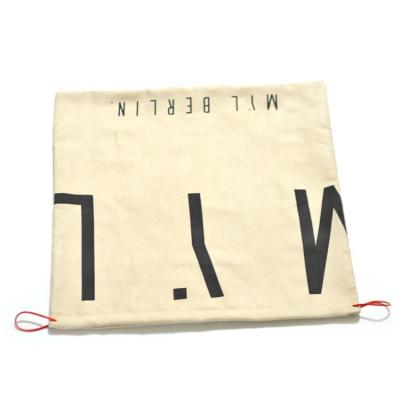 China Cotton Microfiber Cloth Drawstring Moisture Proof Dust Bag with Custom Printed Logo for hangbag for sale