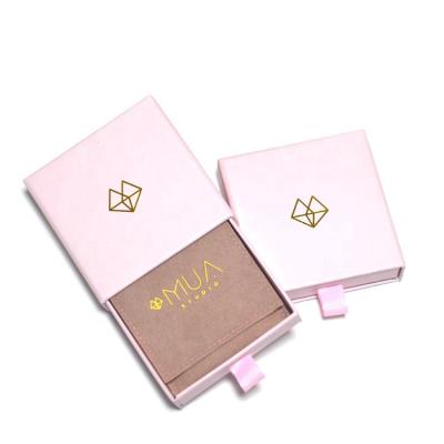 China Wholesale Custom Luxury Eco-friendly Bracelet Earring Necklace Ring Packaging Jewelry Box With Logo for sale