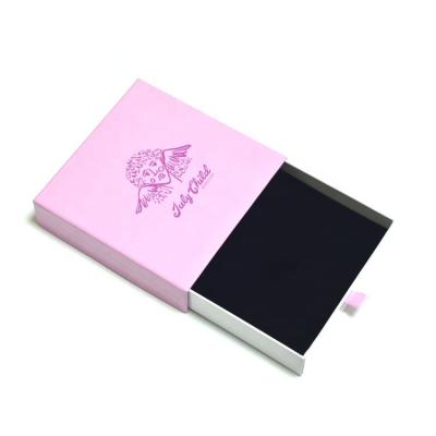 China Wholesale Custom Eco-friendly Logo Jewelry Box Rings Earrings Necklace Bracelet Jewelry Packaging Box for sale