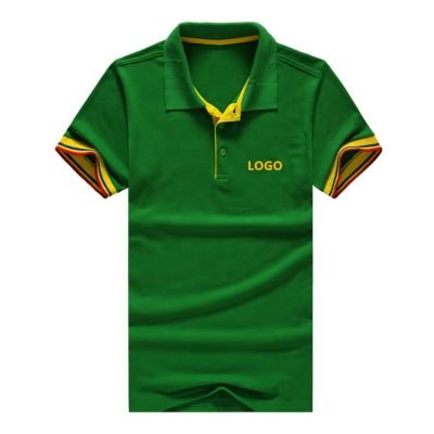 China Anti-pilling High Quality Plain Tee Shorts Sleeve Custom Logo Size Color Casual Polo Shirt Polyester Cotton Unisex T-shirts For Men's Polo Shirt for sale