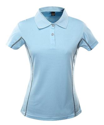 China Custom Printing Design Logo High Quality Cotton Polyester Embroidery Anti-Wrinkle Blended Women's Golf Sports Business Quick Dry Polo Uniform for sale