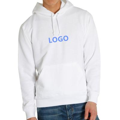 China Plain White Anti-Wrinkle Men's100% Cotton Hoodies for sale