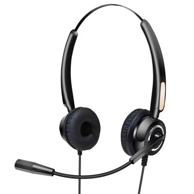 China Cost Effective Professional Skype Call Center Headset Noise Canceling Call Center Usb Headset for sale