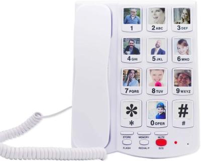 China Office family picture shown phone with big button for seniors for sale