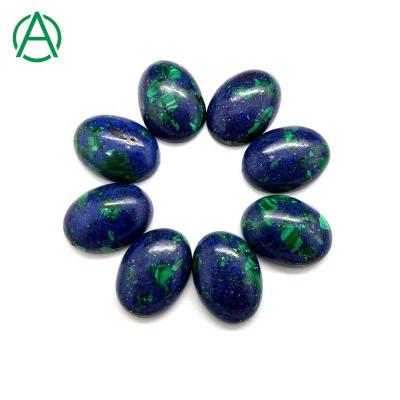 China None Natural Azurite Oval Cabochon from ArthurGem, Gemstone Cabochons for Jewelry Making for sale