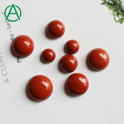 China None ArthurGem Jasper Round Natural Red Cabochon, Gemstone Cabochons for Ring Making for sale