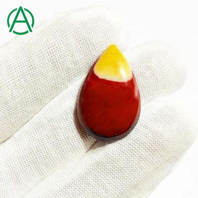 China Wholesale NOT DETERMINED Mookaite Jasper Pear Cabochons, Loose Gemstone ArthurGem Cabochons For Sale for sale