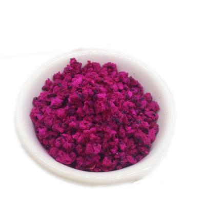 China Factory Dries Freeze Dried Fruit Wholesale FD Freeze Dried Red Pitaya Sliced ​​3-5mm for sale