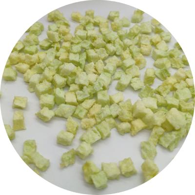 China Meilong Dry Wholesale Freeze Dried Melon Carved Food Raw Materials FD Freeze Dried Fruit Particles for sale