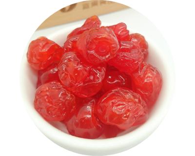 China Dried Made In China Glazed Fruit Freeze Dried Red Glace Cherries Sugar Infused Whole Cherry for sale