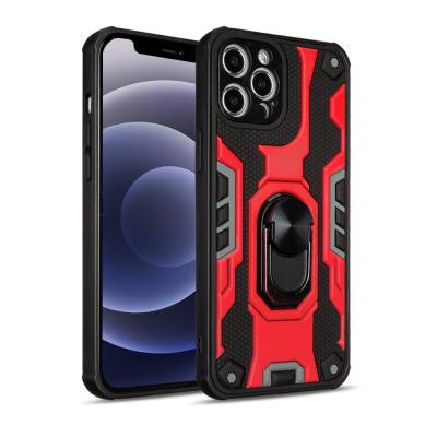 China Luxury Shockproof Fashion Business Phone Case For iphone For xiaomi For Samsung Kickstand Black Shockproof Cover For iphone 12 13 pro for sale