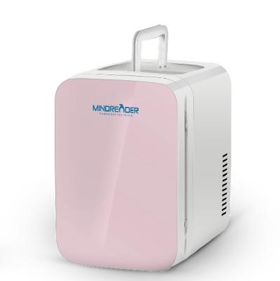 China Wholesale 10L Custom Portable THERMOELECTRIC Beauty Cosmetic Fridge Mini Fridge For Skin Care Mini Fridge for sale