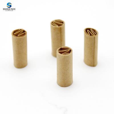 China Papel marrón filtro de cigarrillos punta de rodadura Papel de fumar punta de prerroll en forma personalizada en venta