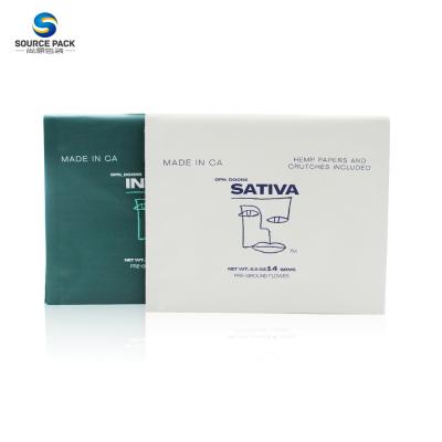 China 15g 20g 25g Customized Ziplock Plastic Cigarette Tobacco Bags for sale