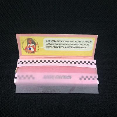 China Colorful Printing Rolling Smoking Paper Tobacco Long Burning Time Natural Taste for sale