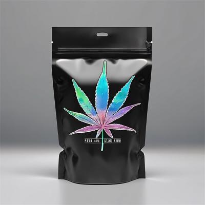 China Digital Printing Ziplock Mylar Weed Packaging Bags for Custom Logo Marijuanna Flowers zu verkaufen