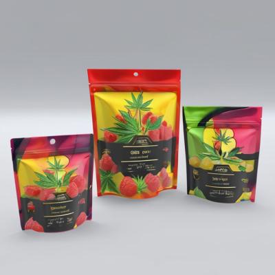 China Plastic CBD Marijuana Flower Packaging Bag Mylar Doypack For Food And Medicine zu verkaufen