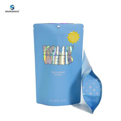 Κίνα Customizable UV Printed Child Resistant Weed Mylar Bags With Odor Control In Food Grade προς πώληση