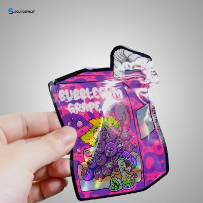 Китай Professional Packaging Solution Customized Logo Glossy Weed Bag продается