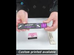 Pink Paper Rolling Tip For Cigarette Disposal Pre Rolled Paper Filter 7MM 8MM