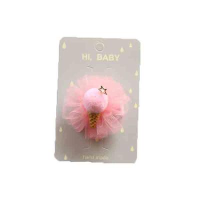 China Sweet cute baby kids hair clips for girls lace up kids baby hairpins barrettes baby hair accessories for sale