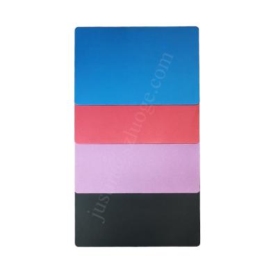 China China Custom Anodized High Quality Black Anodized Aluminum Business Metal Card Metal Credit Card Membership Card for sale