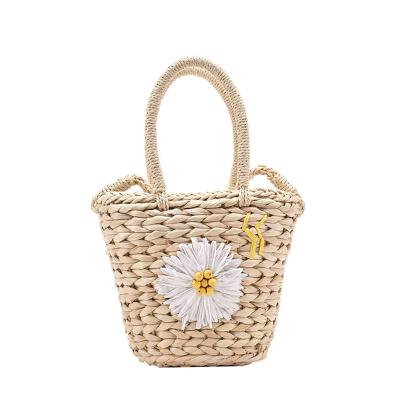 China Hand-woven bag the new 2021 summer Straw Woven Bag handbag for the line beautiful simple shoulder Cross-body women's fashion bag for sale