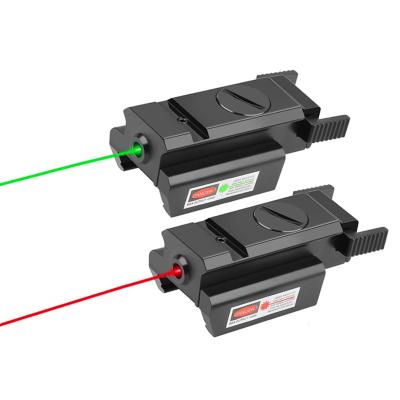 China OPTICS High Quality Aluminum Alloy Hunting Tactical Laser Red Green Laser Fit For Hunting Mini Laser Sight for sale