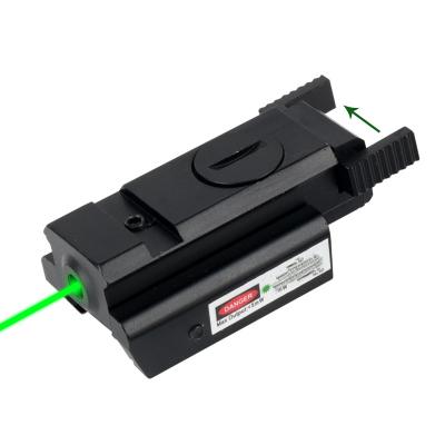 China High Quality Aluminum Alloy Hunting Tactical Red Green Laser Laser Fit For Hunting Mini Laser Sight for sale