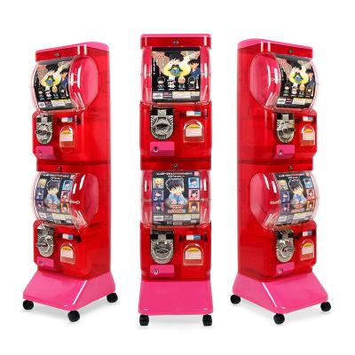 China MD810 PP Design Transparent Capsule Toy Vending Machine Gumball Coin Operated Machine for sale