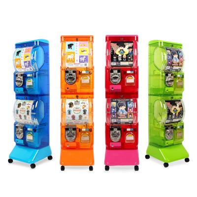 China Amusement Park Translucent Capsul Toy Machin Maquinas Expendedoras Capsule Toy Vending Machine for sale