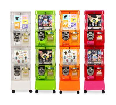 China Transparent Tomi Gacha Toy Vending Machine, Japanese Capsule SDK/ Coin Acceptor Toy Vending Machines for sale