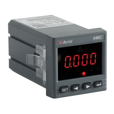 China Single Phase Digital Ammeter AC Current Meter AMC48-AI 45*45*93mm for sale