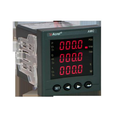 China digital amp meter AMC48-AI3 LED display small AC ammeter 49*49mm for sale