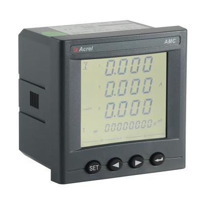 China Acrel Amp Meter AMC72L-AI3/C Digital Three Phase Programmable LCD Ammeter Panel Meter With RS485 AMC72L-AI3/C for sale