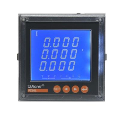 China Acrel 3 Phase 4 380V 5A Wire Energy Meter PZ96L-E4 LCD Display Multifunctional Electricity Meter Input PZ96L-E4 for sale