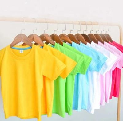 China Breathable 10PCS Can Custom Design Your Own Logo Fashion T-shirt For Boys Unisex Girls High Quality Cotton T-shirt Top Outfits for sale