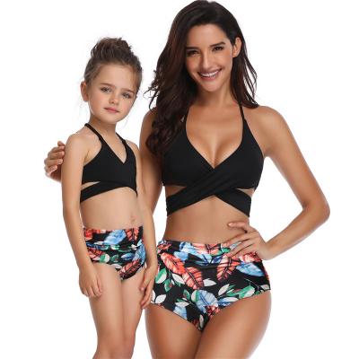 China New 2022 New Arrival Breathable Mother Daughter Swimwear Child Matching Swimsuits Family Matching Swimwear for sale