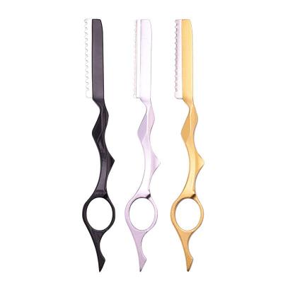 China Single Blade Men Shaving Razor Stand Hair Salon Equipment Straight Razor Holder Grooming Tools for sale