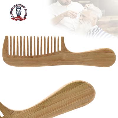 China Salon Natural Wood Handcrafted Fine Anti-static Massage Comb Tooth Comb Classic Head Hair Styling Hair Care Tool Custom Comb For Hair for sale