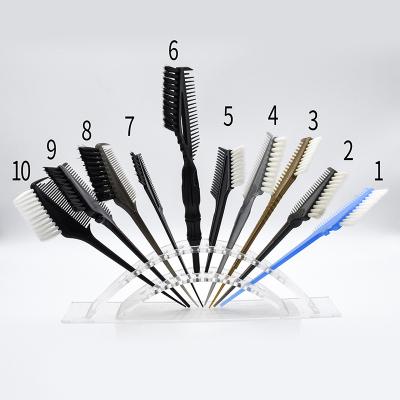 China Comfortable Hair Coloring Dyeing Kit Hair Dye Coloring Brushes Handle Salon Hair Bleach Tinting DIY Tools Colored Brushes for sale