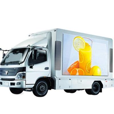 China Outdoor Mobile Trailer Truck Vehicle LED Screen Outdoor Advertising LED Display P3 Full Color Visual Advertising Sign for sale