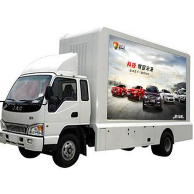 China P4 LED Display Outdoor Waterproof Vehicle Mounted Truck Screen Ultra Bright Mobile Advertising LED Display for sale